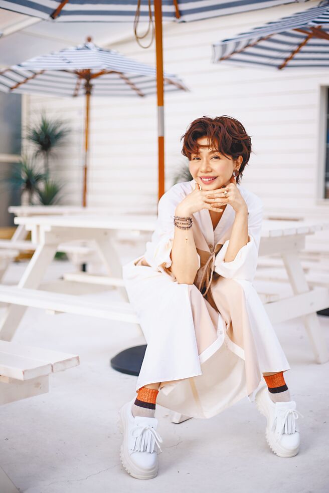 于子育希望能够再以「嘉玲妈」夺奖，创纪录。（邓博仁摄）