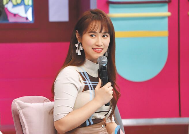 Sandy吴姗儒在日前宣布怀孕。（中天综合台提供）