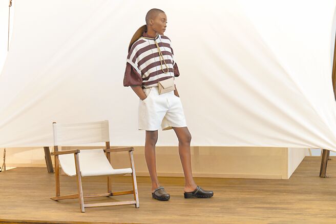 BC本季服装实用性高，融入具航海风格的帽子、口袋等设计。（BRUNELLO CUCINELLI提供）