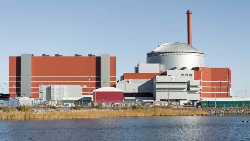 达成全功率运转的芬兰奥尔基洛托核电厂3号机OL3，它是欧洲压水式反应炉，功率1600百万瓦。图/WNN(photo:ChinaTimes)