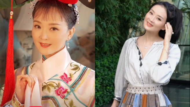 王艷以《还珠格格》第二部的晴儿一角爆红。(图/王艷 小红书)