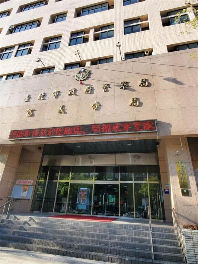 朱姓男子今年4月骑机车因遭台北市信义警分局员警发现他散发酒味，故对他实施酒精浓度检测，但他拒测遭裁处罚锾18万元，吊销驾驶执照，他不服提告，台北地方法院撤销裁罚。（台北市信义警分局。本报资料照片）