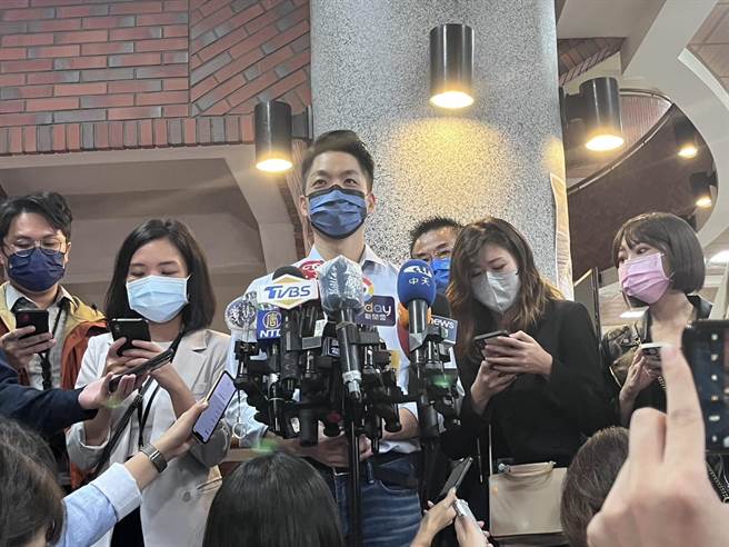 國民黨台北市長參選人蔣萬安。（楊亞璇攝）