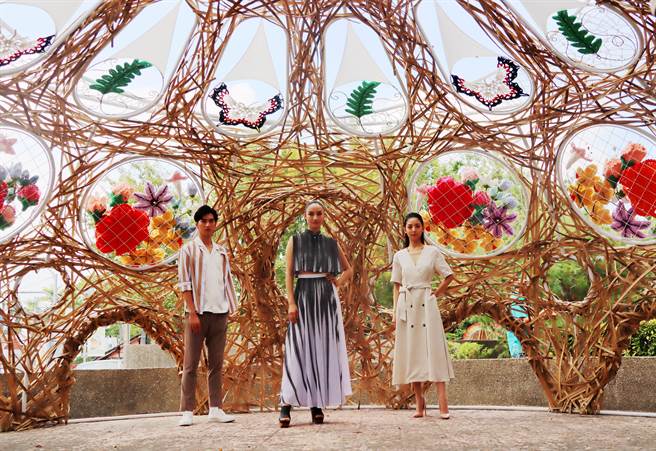 嘉义县自今年起策办「再。嘉义—乡村艺术行动」主题艺术节，目前15件地景艺术装置作品皆已完成。（吕妍庭摄） 