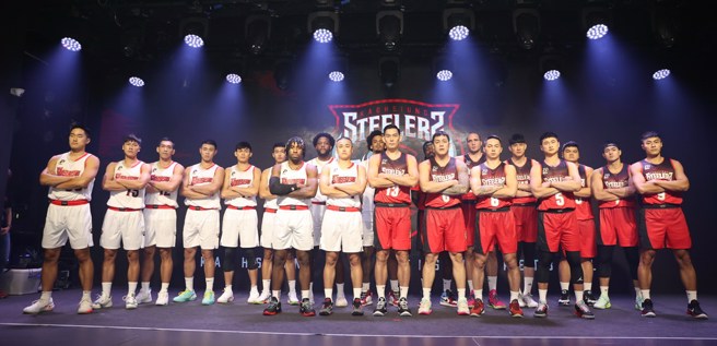 钢铁人20名球员全部到齐。(高雄钢铁人提供)