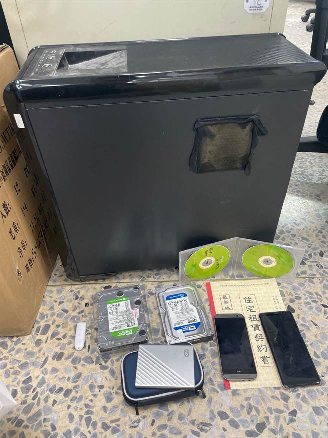 张嫌用变声器假扮女经纪人，诱骗女生拍下裸照。（民眾提供／李俊淇台南传真）