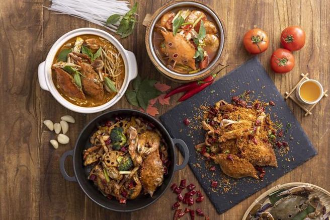 「邂逅金秋‧品蟹宴」每道880元起。　图：台北凯达大饭店／提供