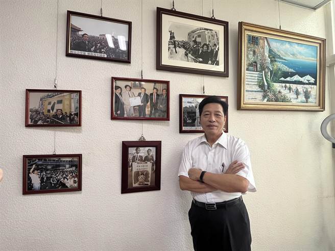 无党籍桃园市长参选人郑宝清批蔡政府威权统治，更点名民进党下个要对付的人是副总统赖清德。（陈梦茹摄）