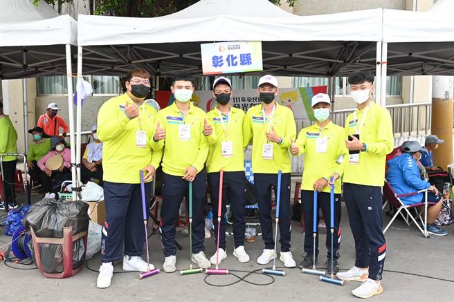 全民運動會彰化隊得獎連連，拿下非六都第一名。（彰化縣政府提供／吳敏菁彰化傳真）