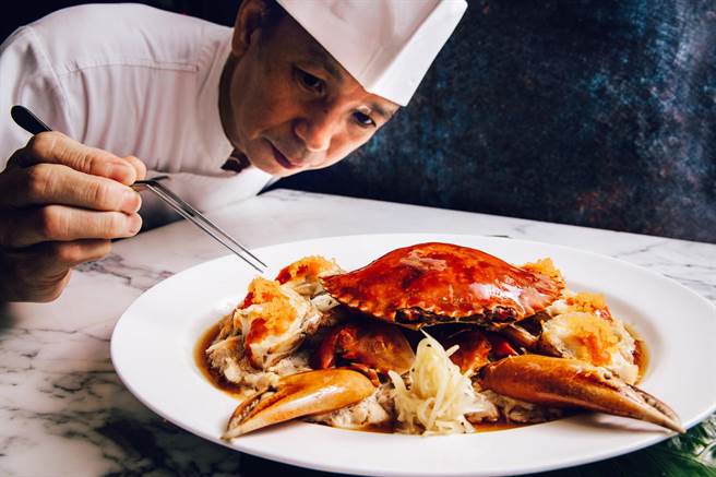 台北君悅酒店-漂亮廣式海鮮餐廳- 秋季沙公。（君悅提供）