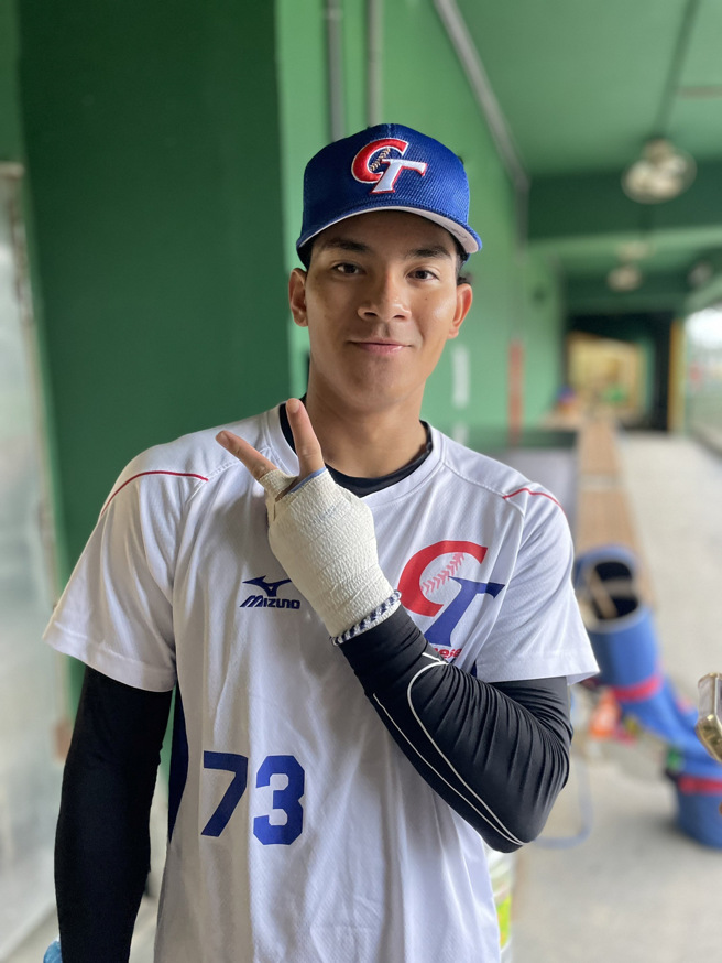 U23世界杯中华队国手陈圣平。（毛琬婷摄）