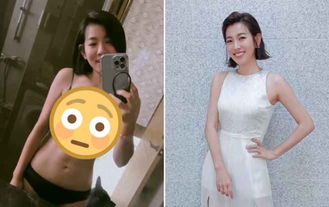 米可白时常在社群分享火辣照。（图／米可白 FB）