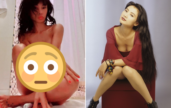 白灵曾是清纯玉女，现在改走性感路线。（图／IG@白灵；中时资料照）