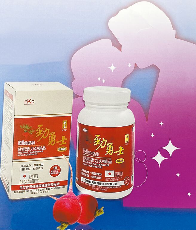 帝王劲勇士膜衣锭。图／德昌事业提供