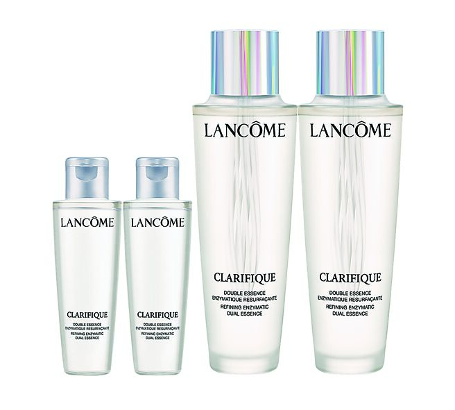 比漾廣場LANCOME極光水雙星組，價值9600元、特價6480元。（比漾廣場提供）