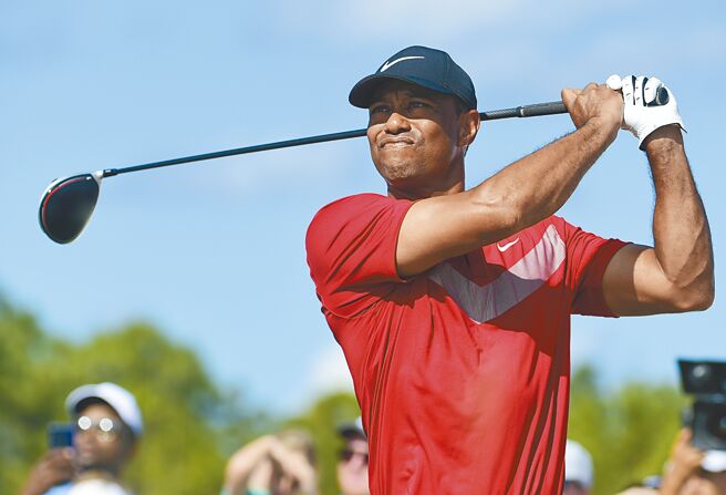 高球名将伍兹。（美联社）