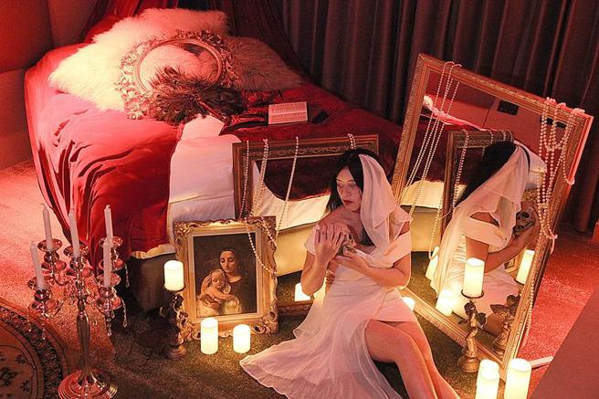 六福万怡酒店抢万圣节商机，打造全台首创饭店「惊吓恐怖房」。（图／六福旅游集团提供）