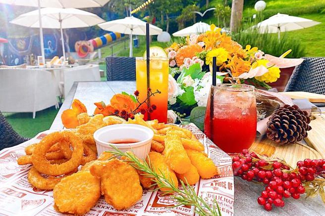 ▲暖汤假期•乐游大坑住宿专案-星夜食堂澎湃宵夜组。　图：台中日光温泉度假酒店／提供
