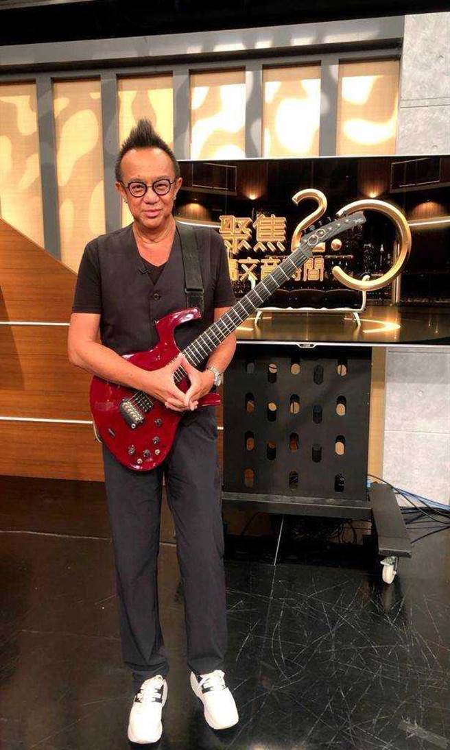 黄大炜登上《聚焦2.0》分享先前心臟衰竭的状况。（年代新闻提供）