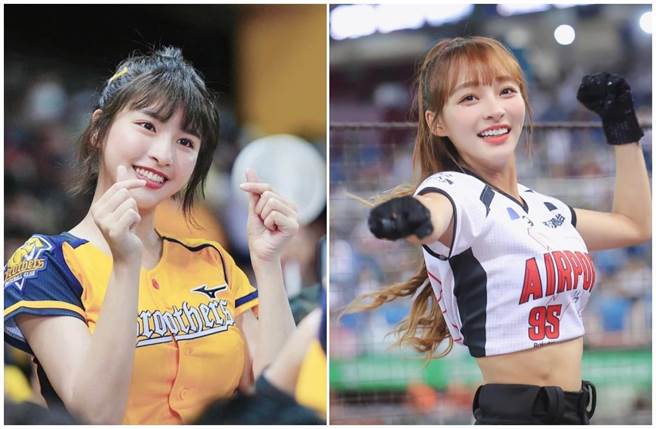 峮峮（左图）将和林襄同台较劲。（摘自脸书）