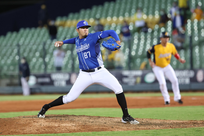 富邦悍将洋投富蓝戈。（富邦悍将提供）