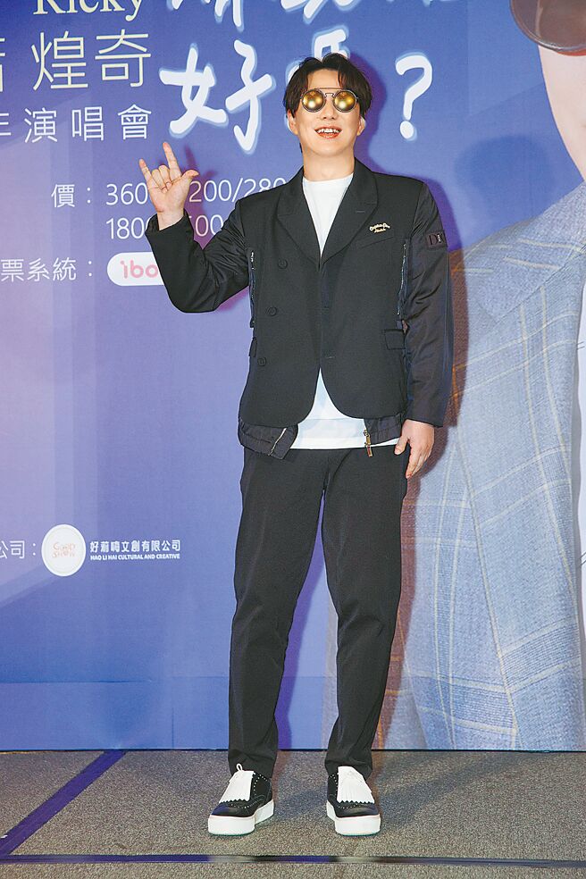 蕭煌奇將於12月24、25日於台北國際會議中心開唱，昨舉辦記者會分享近況。（宜辰整合行銷提供）