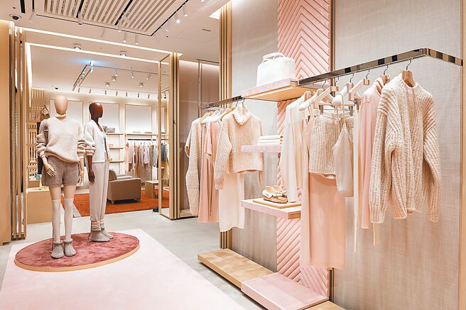 Loro Piana在台北新光三越A4館開設「Loro Piana Cocooning系列期間限定店中店」。（Loro Piana提供）