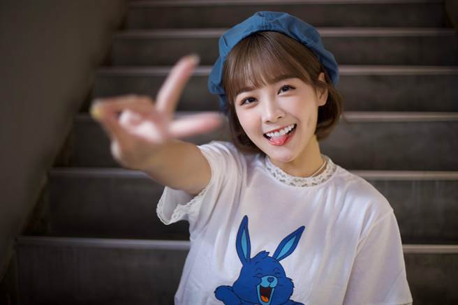 篮篮在短时间内就找到节目中的地位，表现相当亮眼。（罗永铭摄）