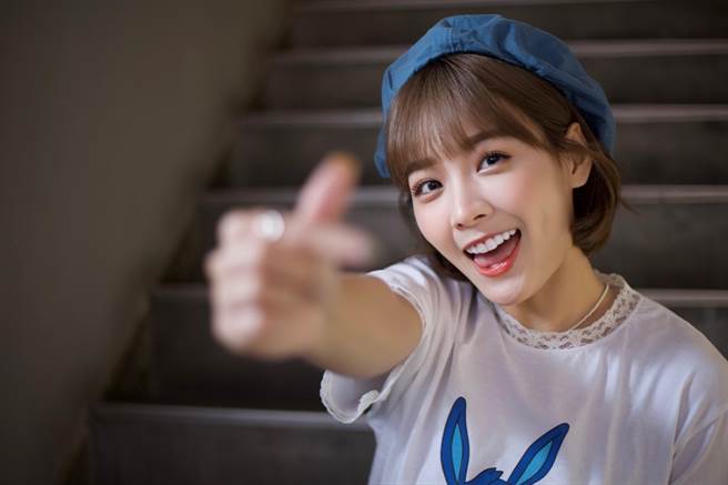 篮篮希望未来有机会拍戏。（罗永铭摄）