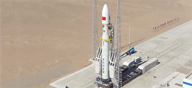 大陸最大固體火箭研製團隊發展商業航太太空之旅單趟300萬人民幣。圖為力箭一號。（環球網）