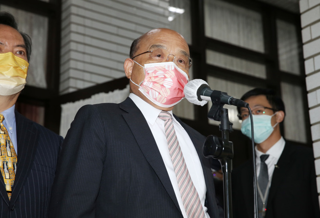 行政院长苏贞昌。（资料照）