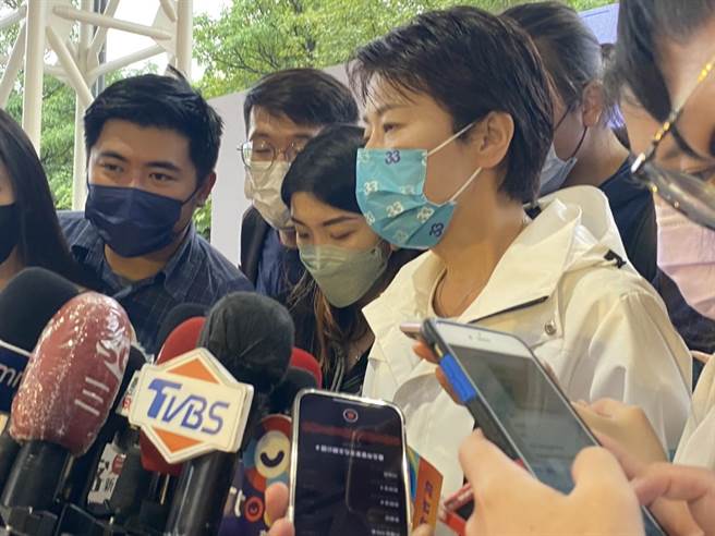 無黨籍台北市長候選人黃珊珊。（黃婉婷攝）