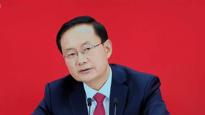 中共二十大新聞發言人孫業禮。（藍孝威攝）