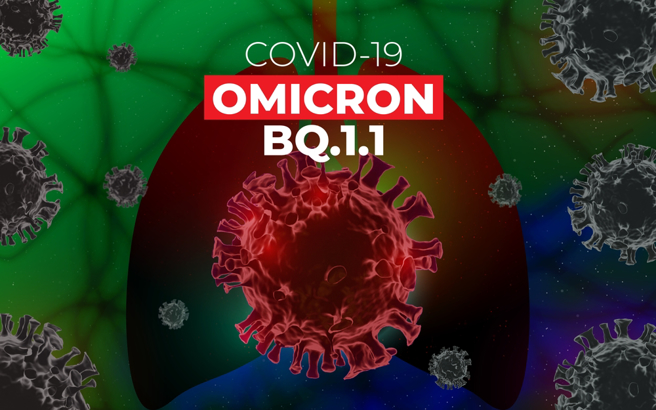 美国CDC表示，目前估计BQ.1和BQ.1.1各占全国确诊病例约5.7%，合计为11.4%。(示意图／shutterstock)
