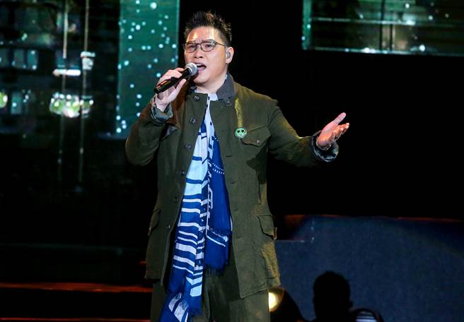 苏永康今晚在台北国际会议中心开唱。（粘耿豪摄） 