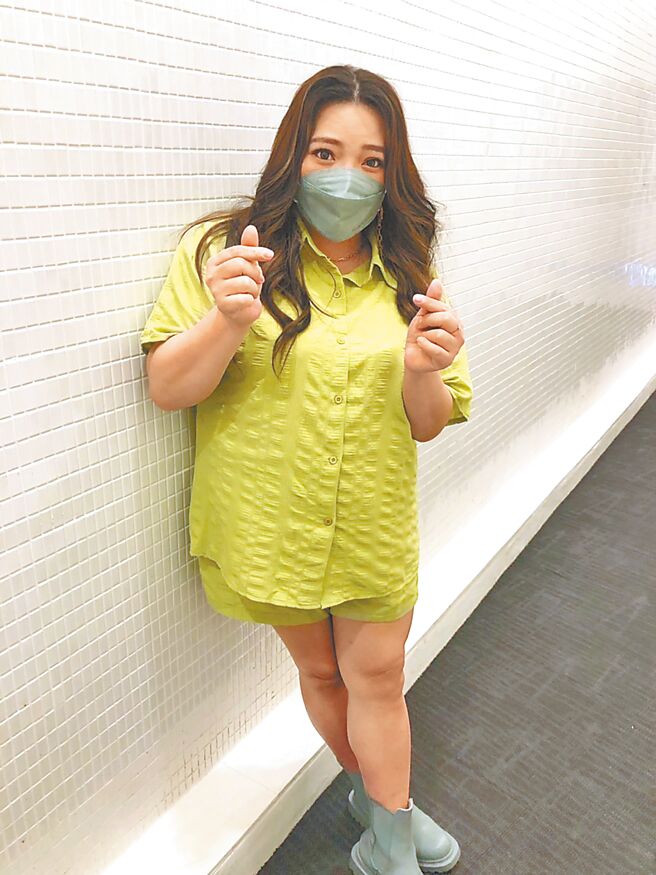 小甜甜昨出席第22届圆缺之间身心障碍者影展。（郑宜熏摄）