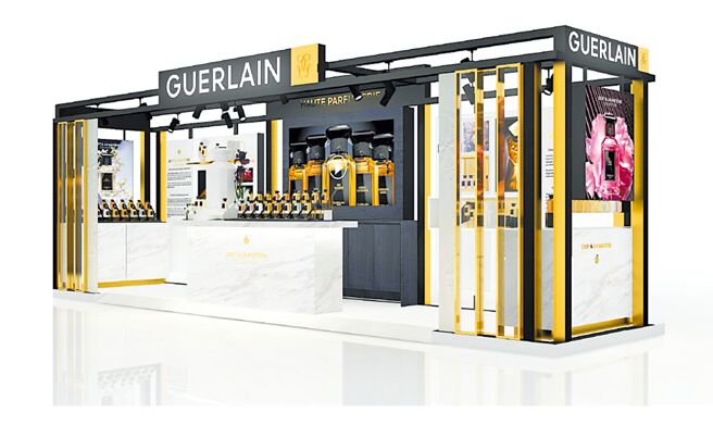 法国娇兰艺术沙龙香氛艺廊日前于A11登场。（娇兰提供）