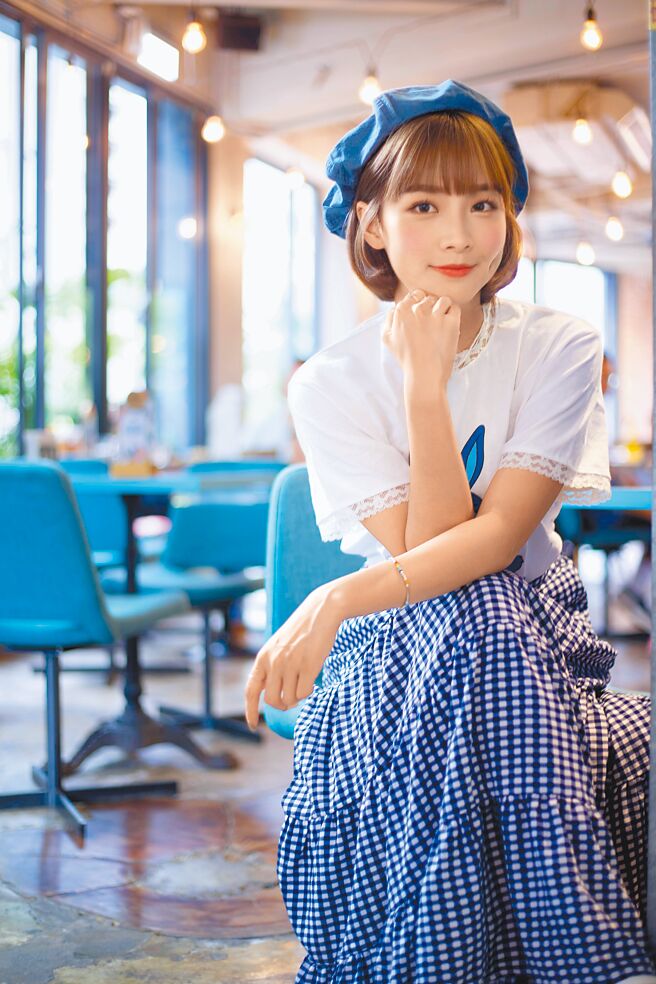 篮篮加入《综艺大集合》不到1年就入围金钟奖。（罗永铭摄）