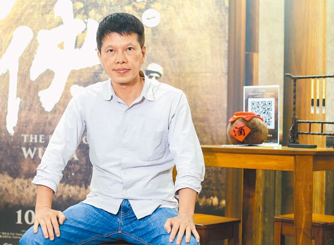 林靖杰分享拍摄电影的幕后花絮，过程虽然辛苦但是收穫颇丰。（粘耿豪摄）