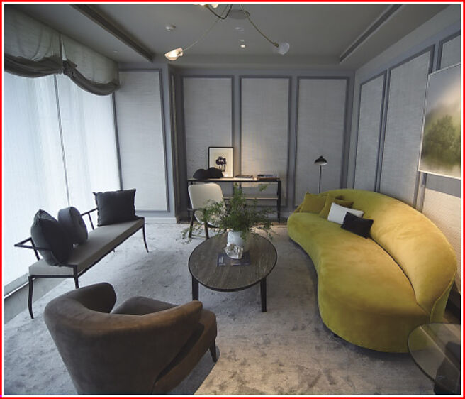 除了用餐区，还提供包厢式休憩空间。图／姚舜