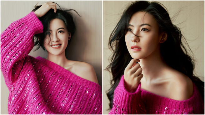 張柏芝直播帶貨海撈4.45億。(圖/張柏芝 微博)