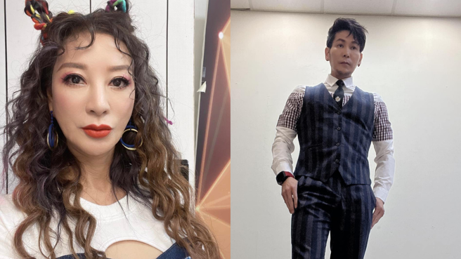 阿文被杨绣惠（左）爆料借钱后首度对外发声。(图/杨绣惠、阿文 FB)