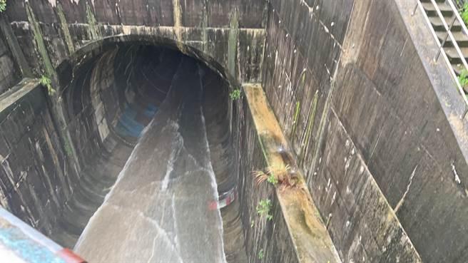 位於新北市瑞芳區的員山子分洪16日上午啟動今年第4次分洪。（十河局提供／張志康新北傳真）