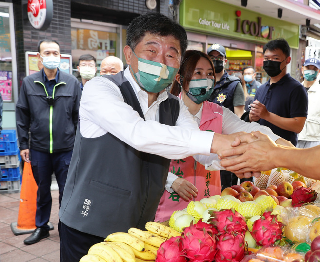 民进党台北市长候选人陈时中。（资料照／季志翔摄）