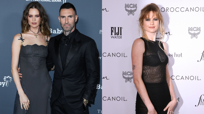 「魔力红」主唱亚当李维（Adam Levine）爆发出轨丑闻后，超模辣妻贝哈蒂普林斯露（Behati Prinsloo）神隐一个月终于出现。（图／达志影像）