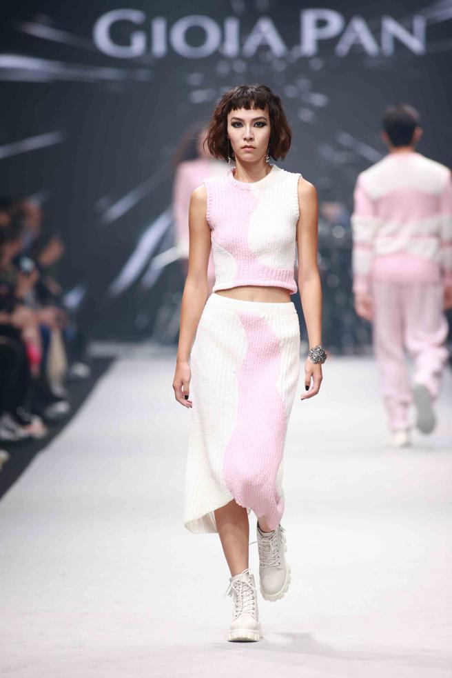 GIOIA PAN 2023春夏系列「邂逅未来」首部曲科技未来。（GIOIA PAN提供）