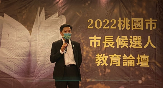 無黨籍桃園市長候選人鄭寶清。（圖／翻攝自鄭寶清臉書）