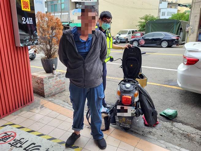 陈嫌当场被逮捕到案。（翻摄照片／李京升苗栗传真）