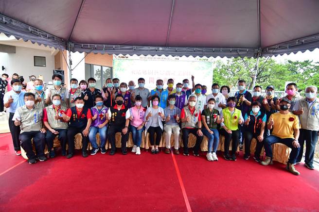 全国最大苗木之乡，永靖乡园艺景观产业园区正式开幕。（吴敏菁摄）