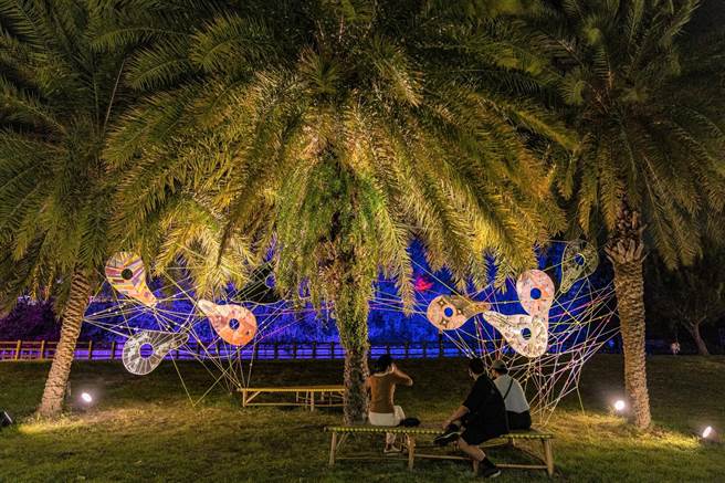 2022台东光祭昨在知本温泉区盛大开幕。（台东县政府提供／蔡旻妤台东传真）